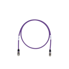 Patch Cord Cat6A, Blindado S/FTP, CM/LS0H, 6.1 Metros (20 Pies), Color Violeta