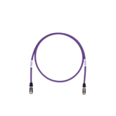 Patch Cord Cat6A, Blindado S/FTP, CM/LS0H, 2.13 Metros (7 Pies), Color Violeta