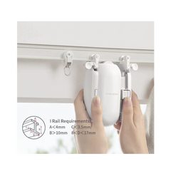 Controlador de cortinas Riel tipo U / BLUETOOTH recargable y fácil de instalar