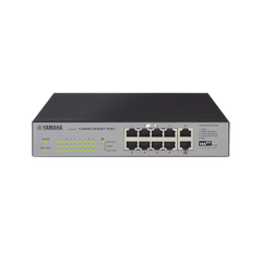 SWITCH DE RED POE 10 PUERTOS OPTIMIZADO P/ REDES DANTE