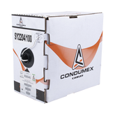 Bobina de 305 Metros / Cable de Cobre / 4 x 22 AWG / Tipo Alarmas UL / Para Interior / Color Blanco / Para Aplicaciones de Alarmas de Intrusión / interfonos / TV Porteros / y Multi-Propósito/ Hecho en México