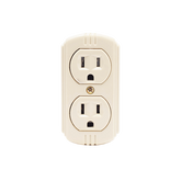 Contacto Dúplex 127 Vca, 15 A Max. Para Sobreponer (Sin perforar la superficie).