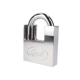 Candado de acero con Guarda Anti Palanca/ Acabado en Cromo Satinado / Doble Cerrojo / Medida 40 mm/ Nivel de seguridad 7/ 4 Llaves Abloy.