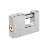 Candado para Cortina Metálica / Medida 70 mm/ Acabado Cromo Satinado/ Nivel de Seguridad 6 / Llave Estándar.