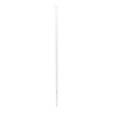 Poste de Esquina Blanco de Acero Galv. de 1.2m para Cerca Electrificada cal. 18 de 1" Diam. para 5 Aisladores (No incluidos).