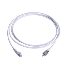 Patch Cord TERA Cat5e 10/100BASE-T, de 2 Pares y Conector Modular, LS0H, Color Blanco, 2 Metros (6.56 Pies)