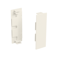 Unión recta de tapa, para uso con canaleta T70, Material PVC Rígido, Color Blanco