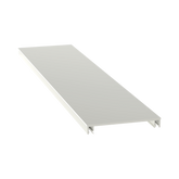 Cubierta para canaleta T-70, de PVC rígido, 70.1 x 9.1 x 2400 mm, Color Blanco Mate