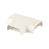 Accesorio en "T", para uso con canaleta T70, Material PVC Rígido, Color Blanco