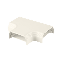 Accesorio en "T", para uso con canaleta T70, Material PVC Rígido, Color Blanco