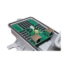 Protector Metalico Contra Descargas Atmosfericas PoE Individual De 10/100/1000 Mbps (1101-959)(ALPU-PTP-M)