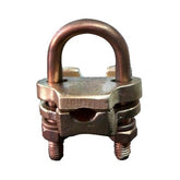 Conector de Varilla 5/8" a Cable Calibre 4 a 3/0 AWG.