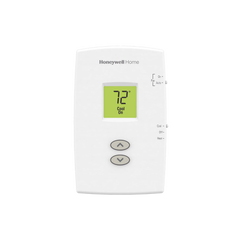 Termostato para sistemas de una sola etapa calor y frio, no programable vertical PRO 1000