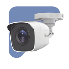 Bala TURBOHD 2 Megapíxeles (1080p) / Gran Angular 103º / Lente 2.8 mm / METAL / IR EXIR Inteligente 20 mts / Exterior IP66 / dWDR / TVI-AHD-CVI-CVBS