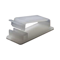 Clip Organizador de Cables Auto-Adherible Diseñado Para Sujetar y Organizar Cables Sin Necesidad de Perforar Muros, Paquete con 5 Piezas, (3501-01001)