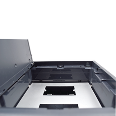 Caja de piso para dos módulos universales (Socket M2), para alimentación eléctrica y redes de datos (11000-33401) No incluye faceplates