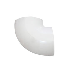 Sección en "L" color blanco de PVC auto extinguible, para canaleta DMC4FT (9430-02001)