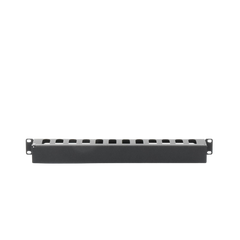 Organizador de cables horizontal de 19", 1UR