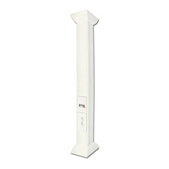 Pole Blanco de 3m para instalaciones eléctricas, voz y datos, No incluye accesorios, se venden por separado los modelos TEK100DUPLEX( accesorios de fijacion y contacto duplex) y TEK100UNI ( soporte y tapa universal) (13000-01000)