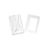 Soporte y tapa universal color blanco de PVC auto extinguible, para canaleta TEK100 (5595-10001)