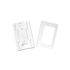 Soporte y tapa universal color blanco de PVC auto extinguible, para canaleta TEK100 (5595-10001)