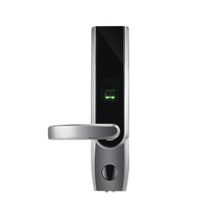 Cerradura autónoma izquierda bluetooth de huella digital, tarjeta de proximidad y contraseña / APP ZKSmarKey