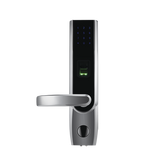 Cerradura autónoma izquierda bluetooth de huella digital, tarjeta de proximidad y contraseña / APP ZKSmarKey