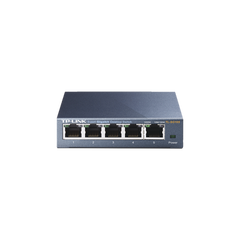 Switch Gigabit no administrable de 5 puertos 10/100/1000 Mbps