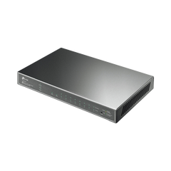Switch PoE JetStream SDN Administrable 8 puertos 10/100/1000 Mbps + 2 puertos SFP, 8 puertos PoE, 61W, administración centralizada OMADA SDN