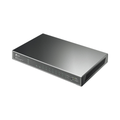 Switch PoE JetStream SDN Administrable 8 puertos 10/100/1000 Mbps + 2 puertos SFP, 8 puertos PoE, 61W, administración centralizada OMADA SDN