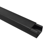 Canaleta TMK 1720 Color Negro con Cinta Adehsiva, 5 Ft. De Largo (1.5 m), Para uso en Exterior con Bajo Voltaje (5201-21362)