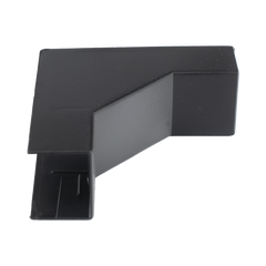 Esquinero Interior Color Negro de PVC Auto Axtinguible, Para Canaleta TMK-1720-N-CC (5220-02003)