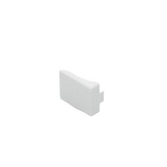 Tapa final color blanco de PVC auto extinguible, para canaleta TMK1720 (5290-02001)