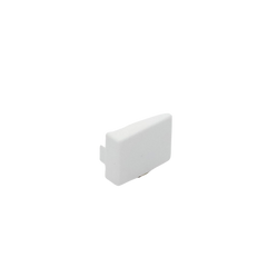 Tapa final color blanco de PVC auto extinguible, para canaleta TMK1720 (5290-02001)