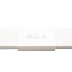 Pieza de unión color blanco de PVC auto extinguible, para canaleta TMK1720 (5280-02001)