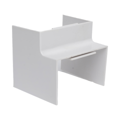 Esquinero Interior Color Blanco de PVC Auto Axtinguible, Para Canaleta TMK-4577 (5520-02001)
