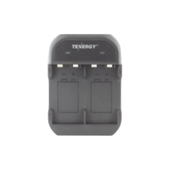 Cargador Rápido 2 Bahías / Baterías Ni-MH 9V / Cable USB Incluido / Adaptador de Corriente NO Incluido / Color Negro