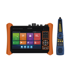 Tester Profesional OTDR y Video | Fibra Óptica | Cámaras IP | Cableado y Redes| Pantalla 5.4" Táctil | Soporta 4K/8K | HDMI/VGA | Medidor Potencia Óptica | Alcance 150KM | Localizador Fallos VFL | PoE Integrado | WiFi | In