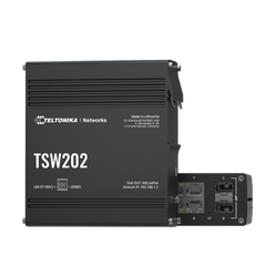 Switch Industrial Administrable L2, 8 puertos PoE 802.3af/at, Soporta Profinet