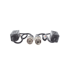 Kit de Transceptores (Baluns) para EXTERIOR TurboHD Hasta 4K HD-TVI / HD-CVI / AHD / CVBS / COAXITRON / AUDIO POR COAXITRON / Menu OSD / CONECTORES 100% COBRE / Con Cable RF Blindado. Distancia de hasta 200 m en 4K. Calidad PREMIUM