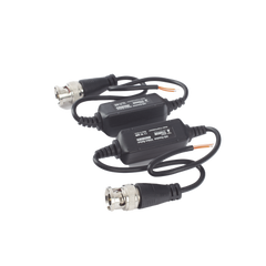 Kit de Transceptores (Baluns) para EXTERIOR TurboHD Hasta 4K HD-TVI / HD-CVI / AHD / CVBS / COAXITRON / AUDIO POR COAXITRON / Menu OSD / CONECTORES 100% COBRE / Con Cable RF Blindado. Distancia de hasta 200 m en 4K. Calidad PREMIUM