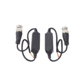 Kit de Transceptores (Baluns) para EXTERIOR TurboHD Hasta 4K HD-TVI / HD-CVI / AHD / CVBS / COAXITRON / AUDIO POR COAXITRON / Menu OSD / CONECTORES 100% COBRE / Con Cable RF Blindado. Distancia de hasta 200 m en 4K. Calidad PREMIUM