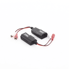 Balun Extensor de Audio Analogo Estereo RCA a RJ45 / Distancia 800 Metros (2625 Pies) / Cable CAT5-6 / Conector 100% Cobre / Protección TVS, Calidad Premium