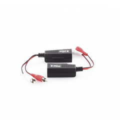 Balun Extensor de Audio Analogo Estereo RCA a RJ45 / Distancia 800 Metros (2625 Pies) / Cable CAT5-6 / Conector 100% Cobre / Protección TVS, Calidad Premium