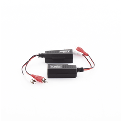 Balun Extensor de audio analogo estereo RCA a RJ45 / Distancia 800 mts/ Cable CAT5-6 / Conector 100% COBRE / protección TVS, Calidad PREMIUM