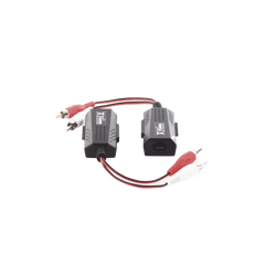 Balun Extensor de Audio Analogo Estereo RCA a RJ45 / Distancia 800 Metros (2625 Pies) / Cable CAT5-6 / Conector 100% Cobre / Protección TVS, Calidad Premium