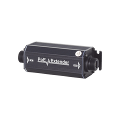 Extensor PoE / 100 Metros / Intemperie (IP66) / 60 Watts / 1 Puerto de Entrada / 1 Puerto de Salida PoE / No requiere alimentación.