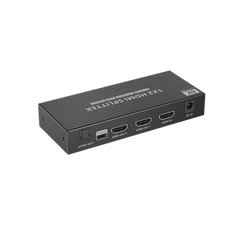 Splitter HDMI 1x2 | Velocidad de trasmisión 48 Gbps| Resolución 8k | Salida de audio| HDCP 2.3