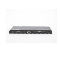 Splitter HDMI 4K de 1 Entrada a 8 Salidas (Simultaneas) | Soporta 4K×2K | Ajuste de resoluciones EDID | HDR | HDMI 2.0 | HDCP 2.2 | Permite mezclar pantallas en 4K y 1080P