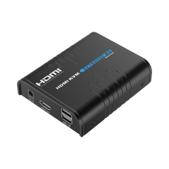 Receptor Compatible para Kits TT373KVM4.0 | Resolución 1080P @ 60 Hz | Soporta STP y UTP CAT6 | Control IR | Compatible con Switch Gigabit para control KVM múltiple.